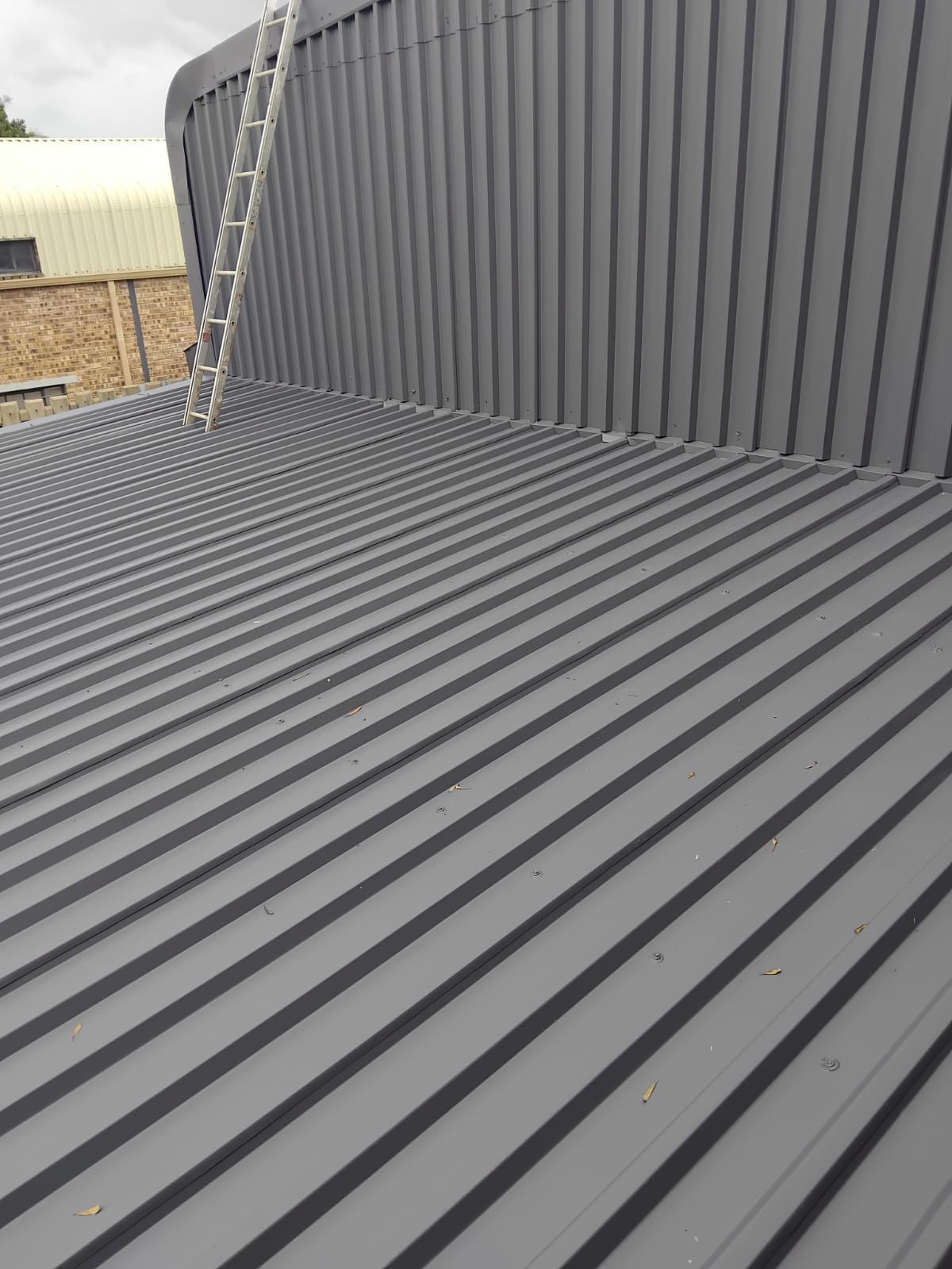 Roof coating application 2